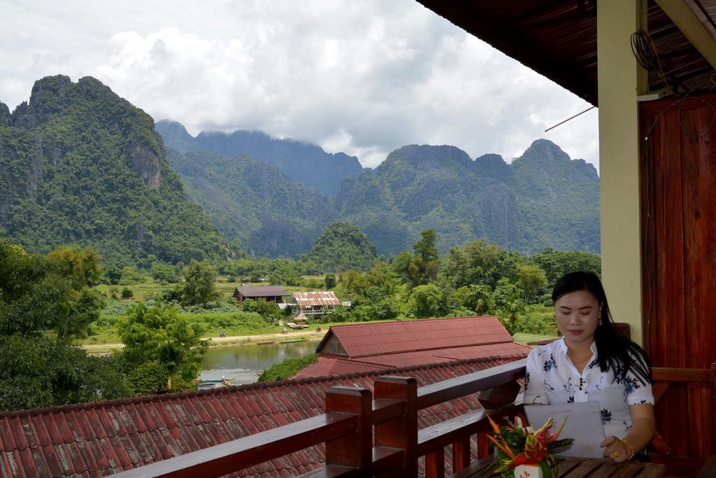 Hotel Vilayvong Vang Vieng Eksteriør bilde