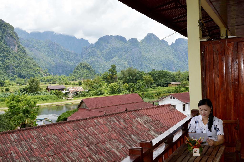 Hotel Vilayvong Vang Vieng Eksteriør bilde